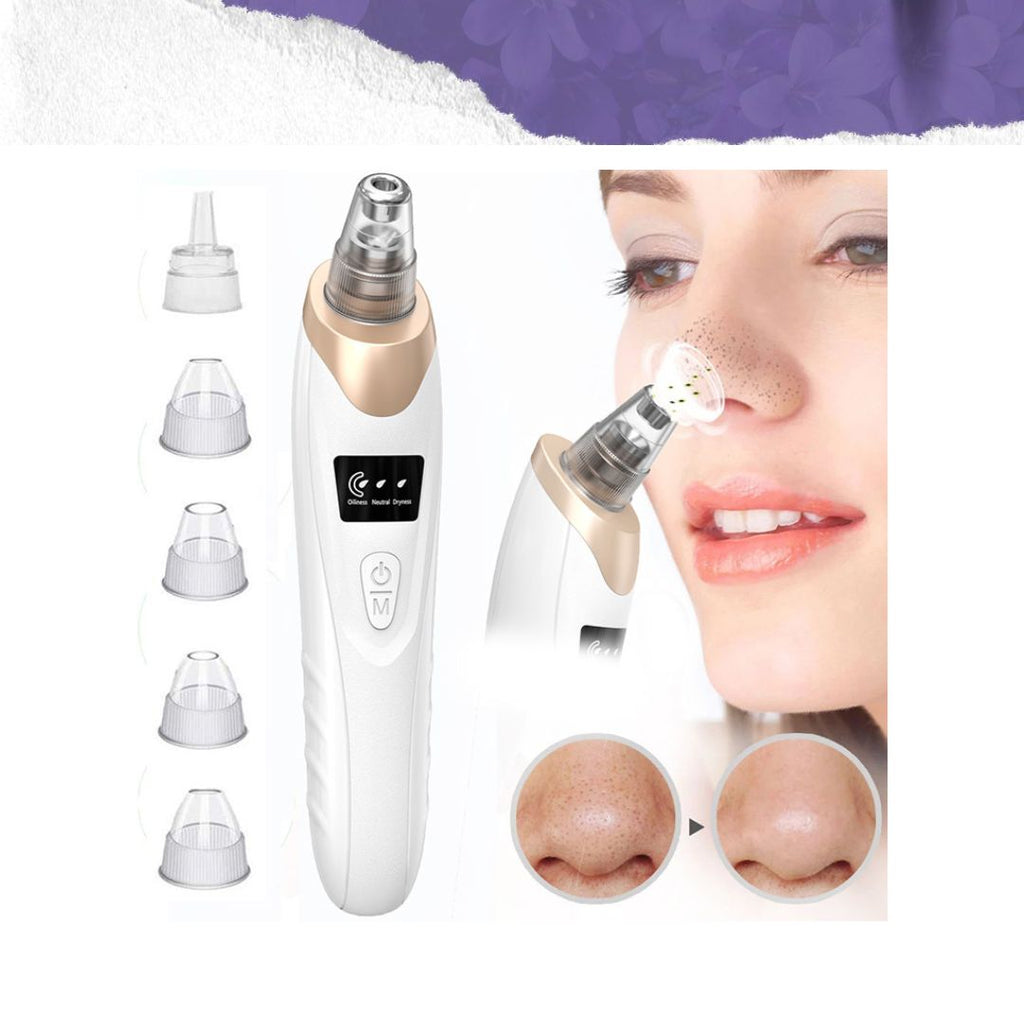 Ultrasonic Electric Facial Pore Deep Cleaning Acne Remover