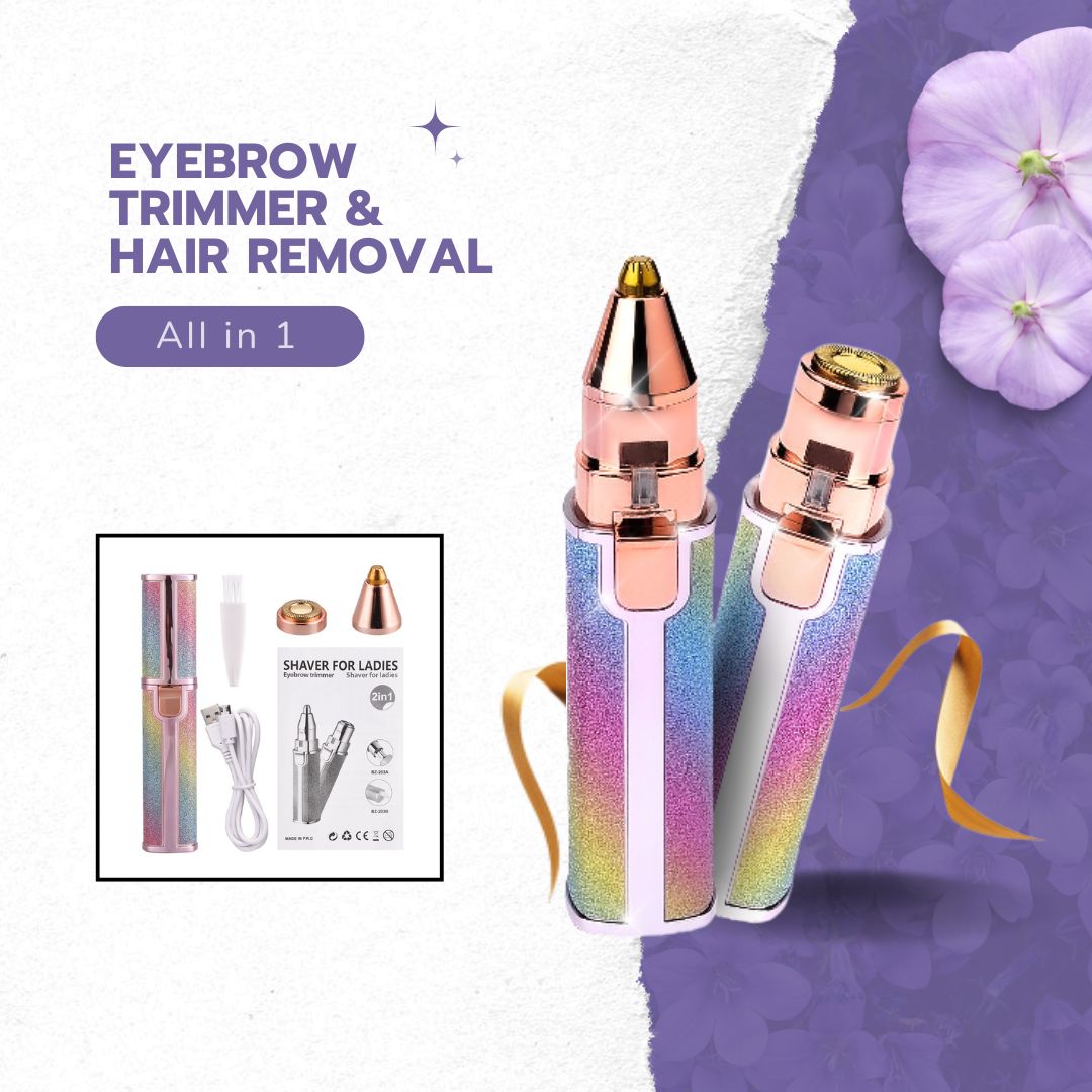 Eyebrow Trimmer and Shaver for Women