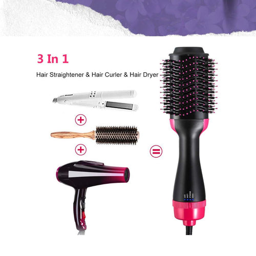 3 in 1 One Step Hair Straightener Curler & Volumizer
