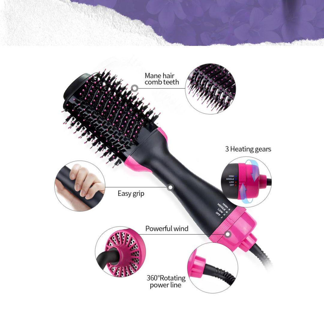 3 in 1 One Step Hair Straightener Curler & Volumizer