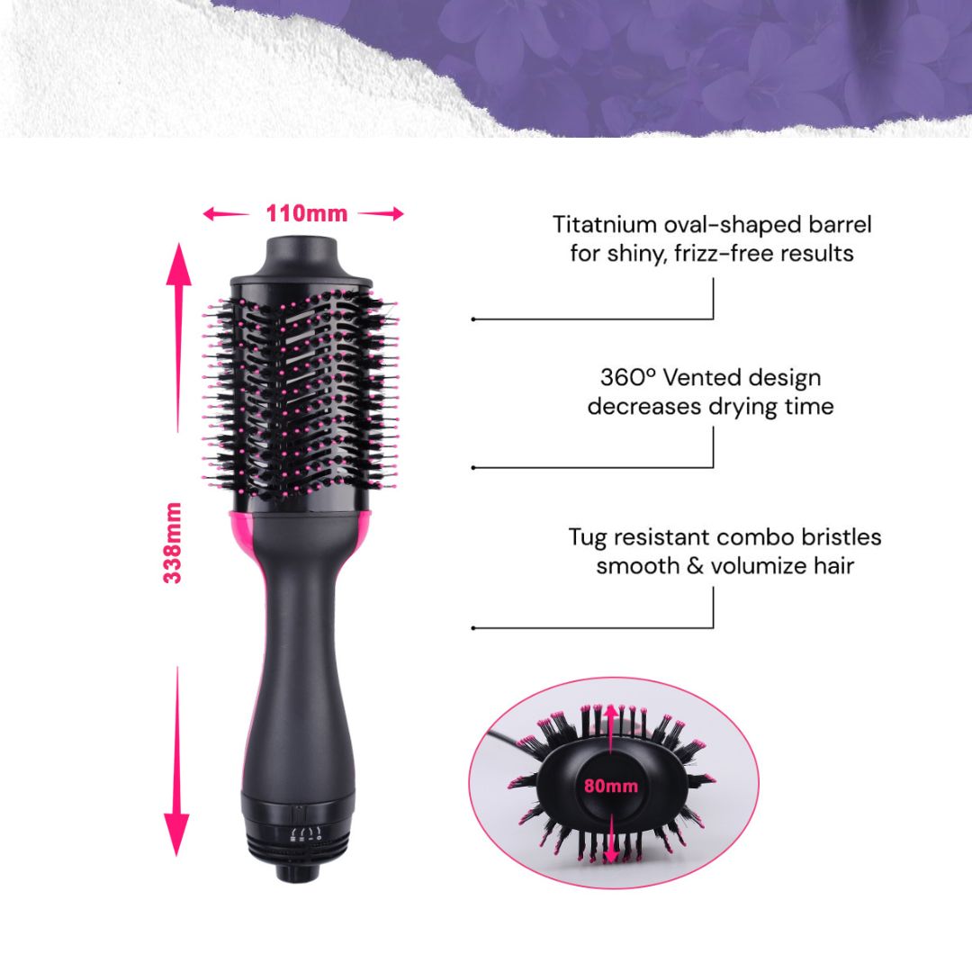 3 in 1 One Step Hair Straightener Curler & Volumizer