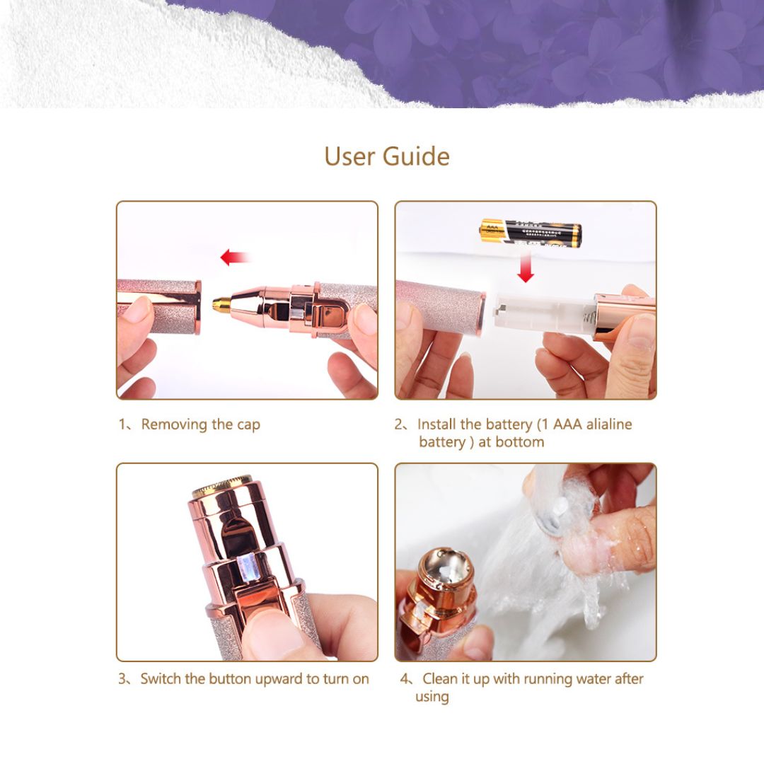 Eyebrow Trimmer and Shaver for Women