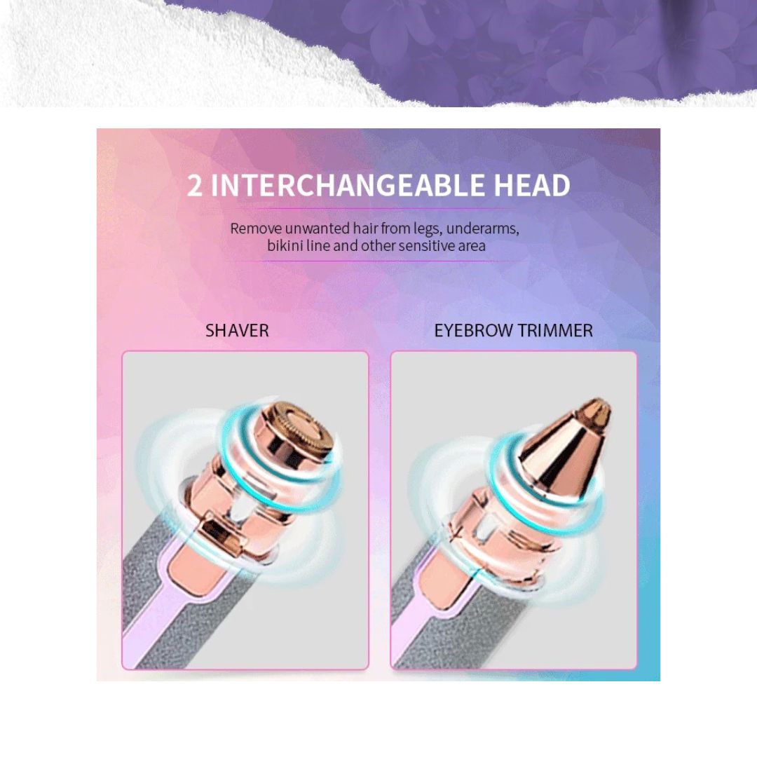Eyebrow Trimmer and Shaver for Women